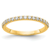 14k Yellow Gold Diamond Ring